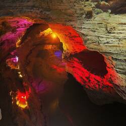 Man sieht kaum wo der Wasserspiegel anfängt