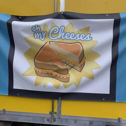 Oh My Cheeses! Cute little food truck where we had lunch