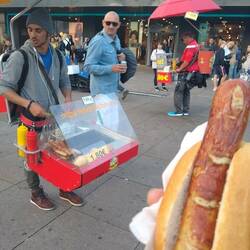 Who needs a stand? Alexanderplatz