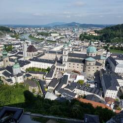 Blick von der Festung Hohensalzburg