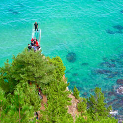 Skywalk at Jeongdongjin Sun Cruise Hotel