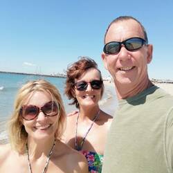 Marseillan Plage beach walk