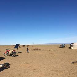 The Nomadic Ger Camp we visited