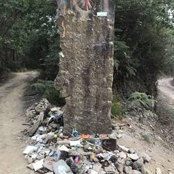 Markstein des Camino Portugues