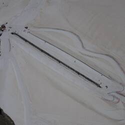 Ski- und Rodelpiste am Fuße der Sphinx