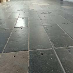 Graves in the floor?