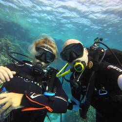 ...und wir zwei mittendrin