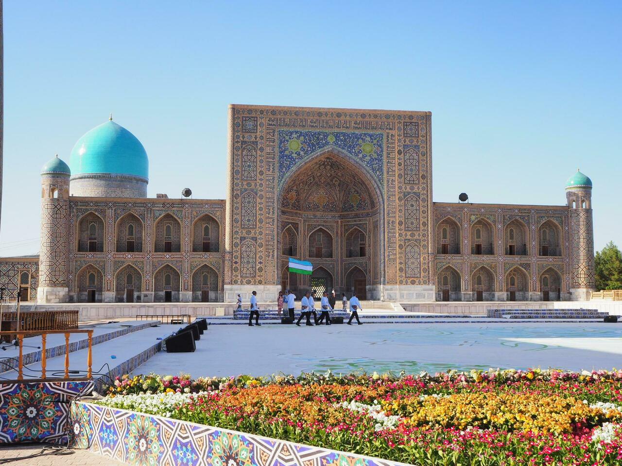 Samarqand viloyat. Самарканд. Travel Uzbekistan Burxoniddin Margiloniy xiyoboni. Samarqand non PNG.