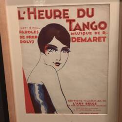 One of his early posters