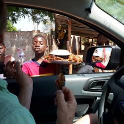 Chickenwings als Streetfood