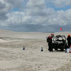 An den Sanddünen