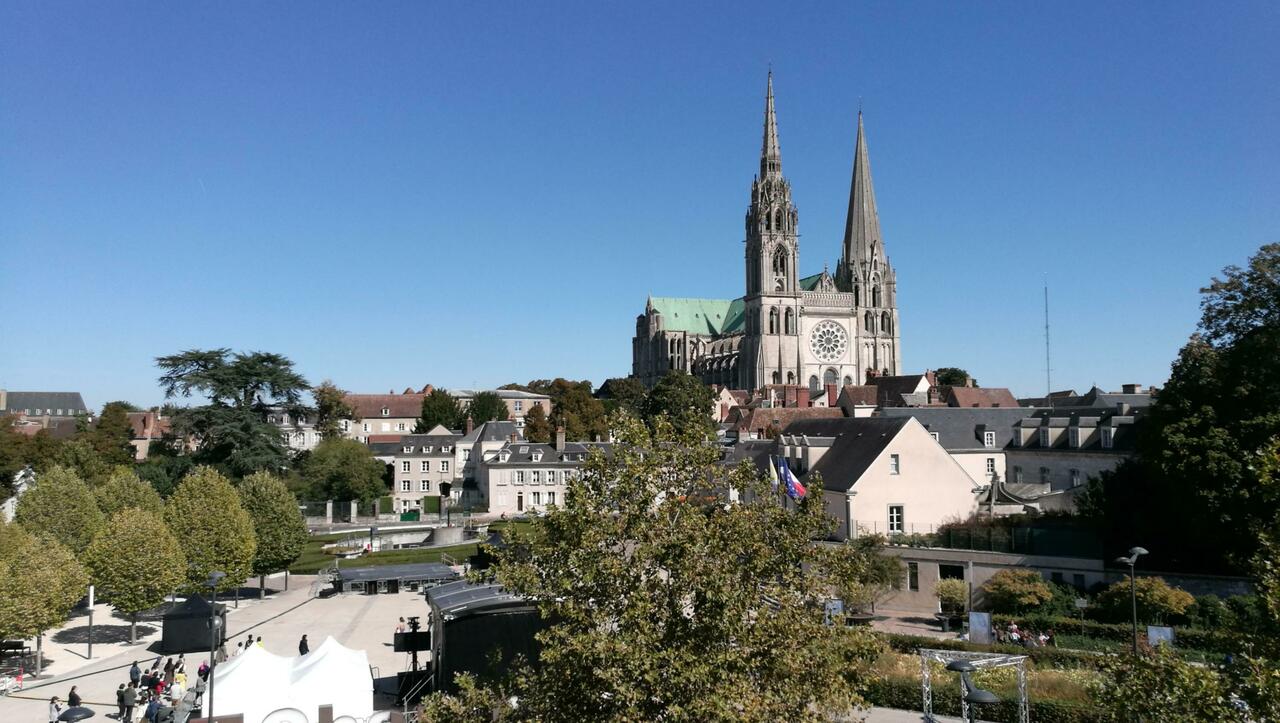 From our hotel window