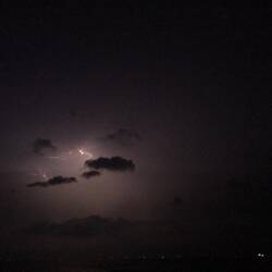 Thunderclap, lightning!