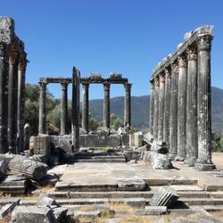 Der Tempel für Zeus Lepsynos