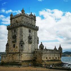 Torre de Belém (5 Minuten später sah die Welt schon wieder ganz anders aus)