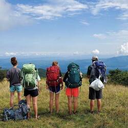 Die Wanderung lohnt sich für den Ausblick.