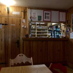 Tresen und Rezeption