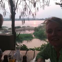 Sundowner im Cafe de Rio