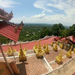 U Min Thonze-Pagode Ausblick