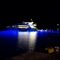 Luxusyacht mit Einhornparade