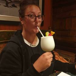 Lotti mit Pisco Sour 😊