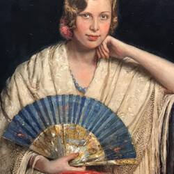 The Dancer Carmen de Triana by José Moreno Carbonero (1932)