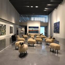 Flock of Sheep by François-Xavier Lalanne