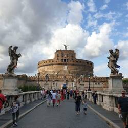 Die Engelsburg - bekannt aus Dan Browns Illuminati.