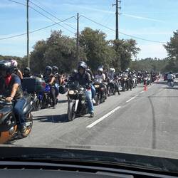 Bikers in Fatima