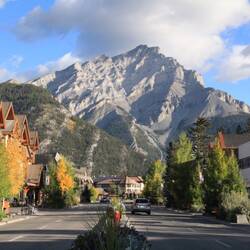 Cascade Mountain von unten...
