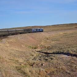 Obligatory train-on-a-curve shot