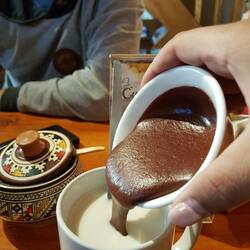 Lieber leckere Schokolade trinken