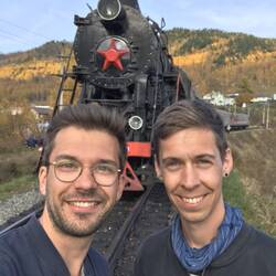 Selfie vorm Zug 😉