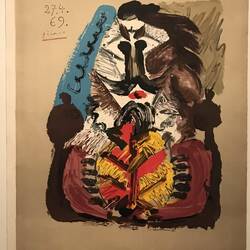 Musketeer by Pablo Ruiz Picasso (1969)