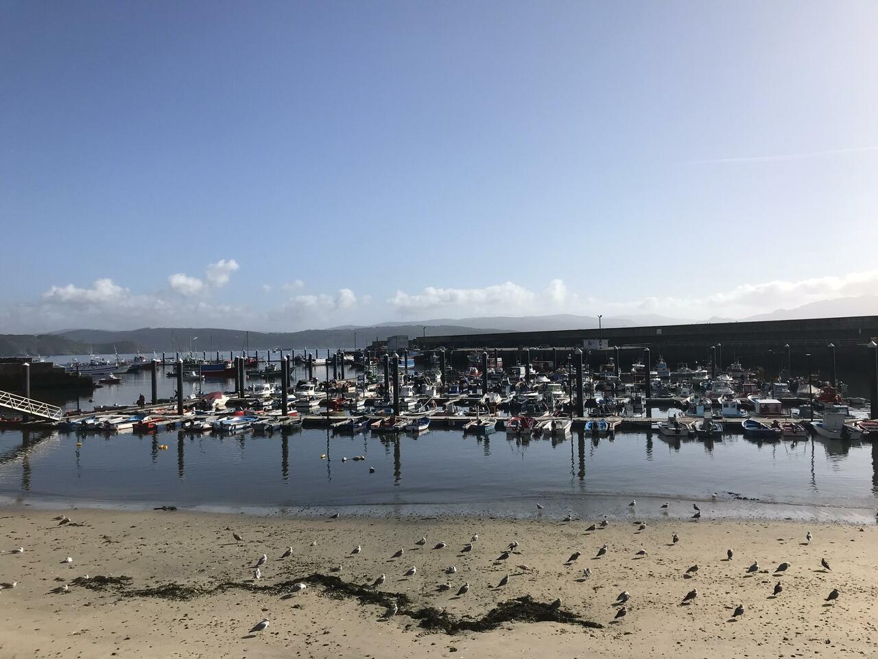 Fischerboote von Fisterra