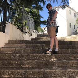 More stairs