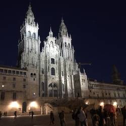 Die Kathedrale bei Nacht