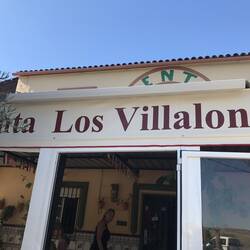 Local stop - popular with farmers and truck drivers as well as cyclists like us