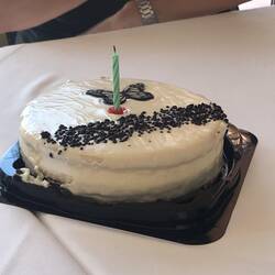 Neil organised a cake which was lovely