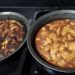 Man sieht deutlich, dass ich mich mit dem Backofen schon mehr anfreunde!