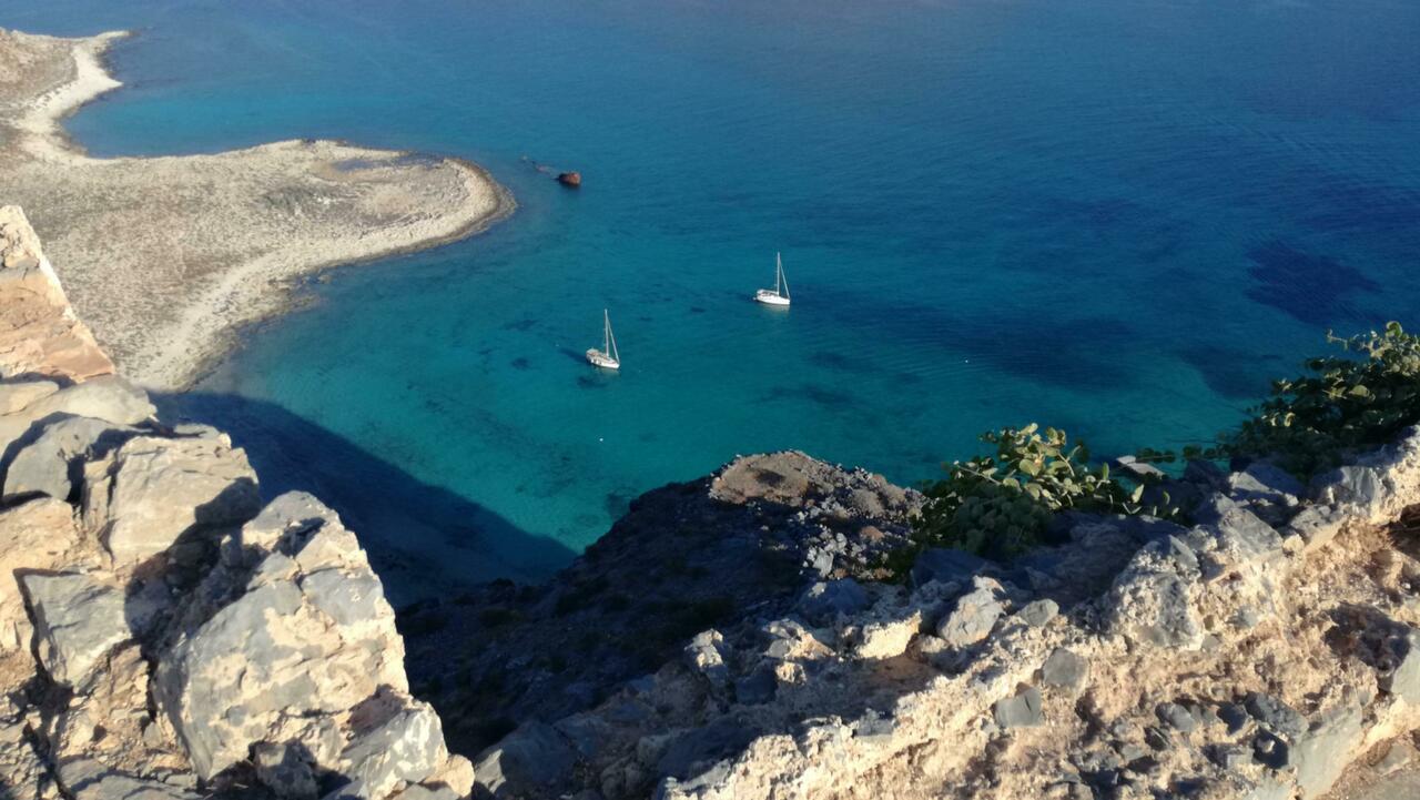 Die geschützte Bucht von Gramvousa