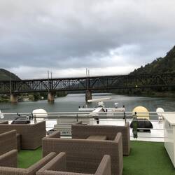 The view from the upper deck