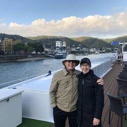 Cool weather portrait on the Rhine!