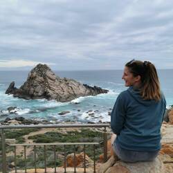 Sugar Loaf Rock - langes Haar und neuer Pulli