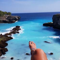Blue Lagoon auf Nusa Caningan