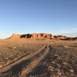 Nochmal die Flaming Cliffs