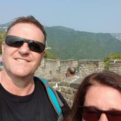 So sehen die Selfis von Walter aus.... bin irgendwie immer nur halb drauf