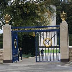 Beautiful goes of Luxembourg American Cemetery