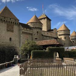 Chateau de Chillon - a former prison!