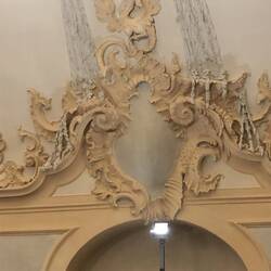 Incredibly ornate stucco work everywhere